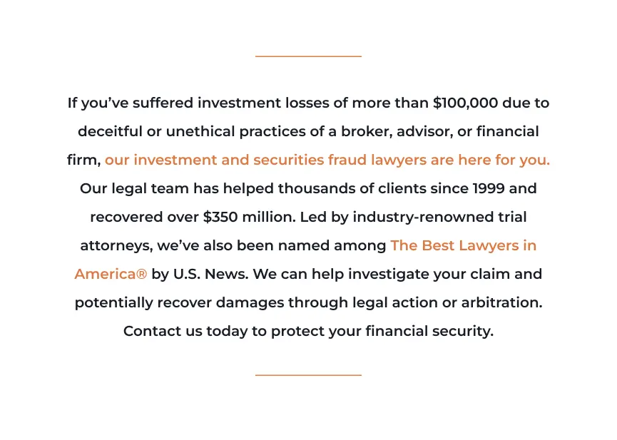 FINRA Arbitration Lawyer FINRA Arbitration Lawyer