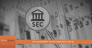 Why are investment scam complaints on the rise?