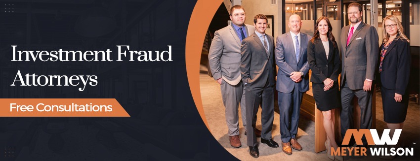 Meyer Wilson attorneys gather to discuss market-linked notes and their risks for investors.